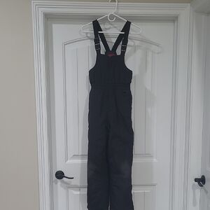 Faded Glory Black Snowpants with Adjustable Straps